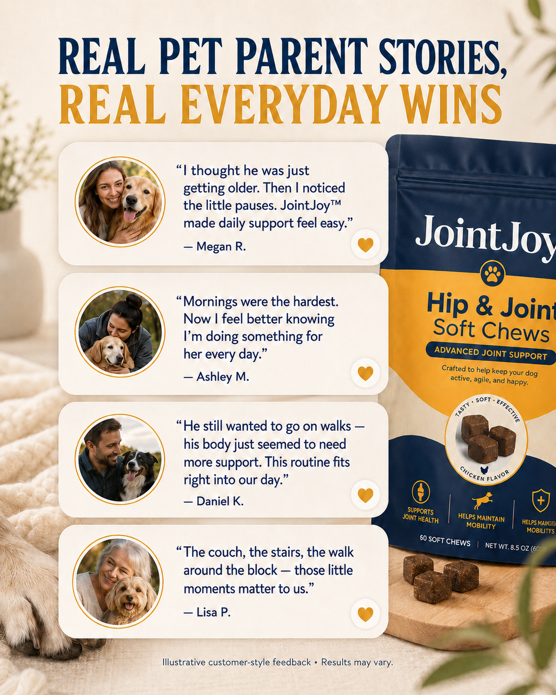 JointJoy™ - Hip & Joint Soft Chews
