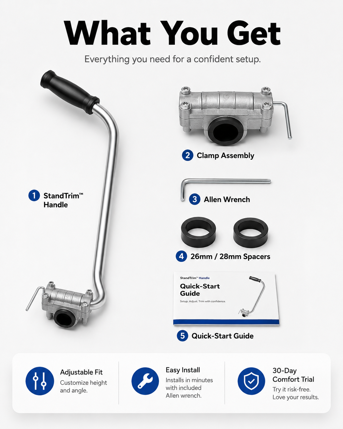 StandTrim™ Handle
