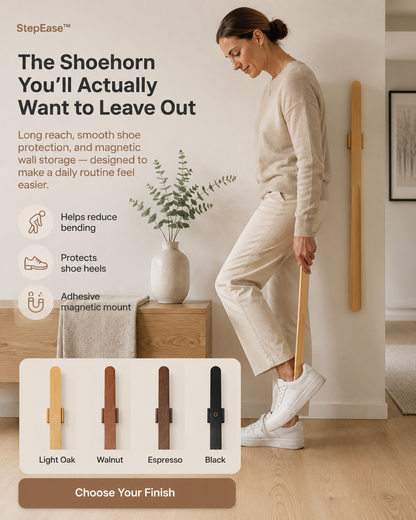 StepEase™ Magnetic Shoehorn