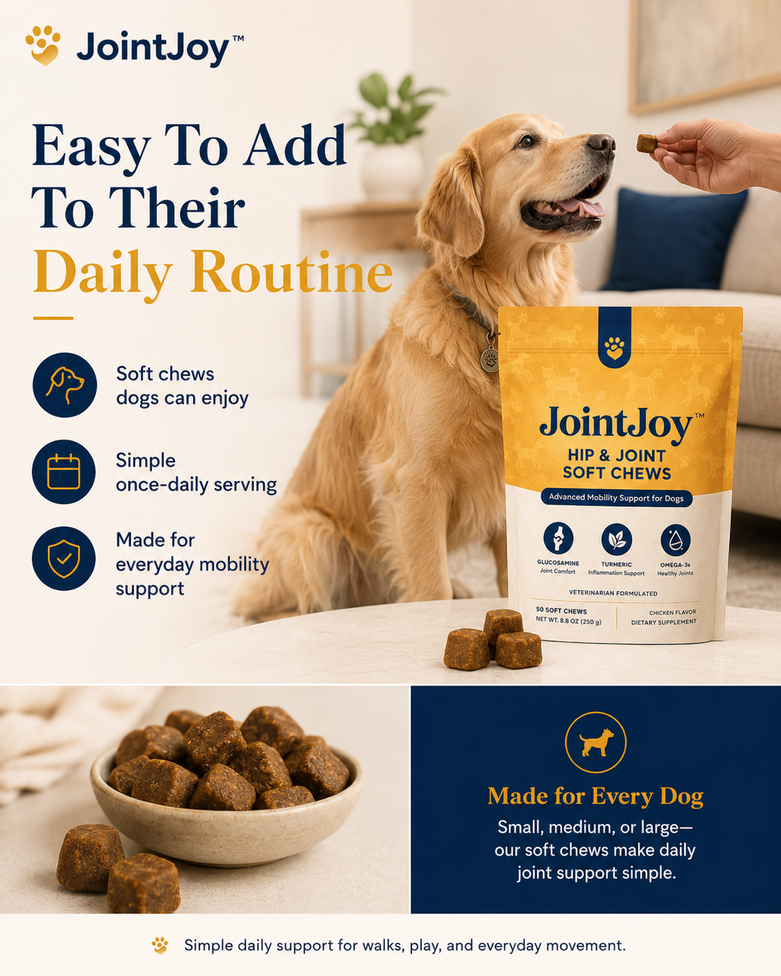 JointJoy™ - Hip & Joint Soft Chews