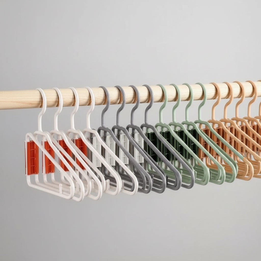 FoldEase™ – The Smartest 3-in-1 Hanger